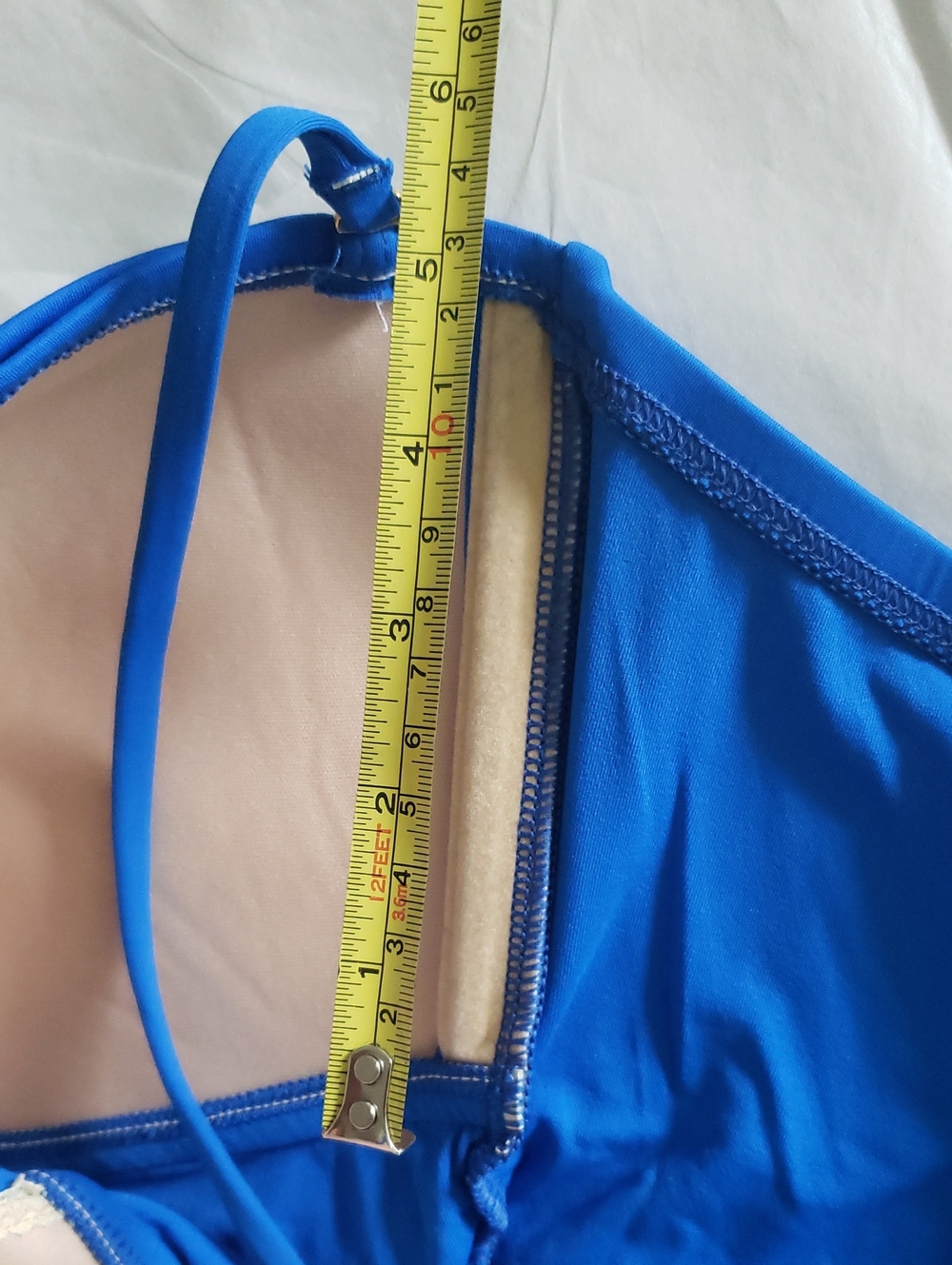 La Blanca NEW Bandeau One Piece Convertible Draped Tummy Women's 16 - Picture 10 of 12